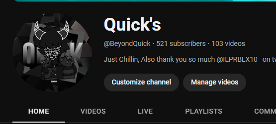 BeyondQuicks's tweet photo. Today was an absolutely AMAZING stream, thank you everyone so much for 500 subscribers :D https://t.co/4yam3oRtfC