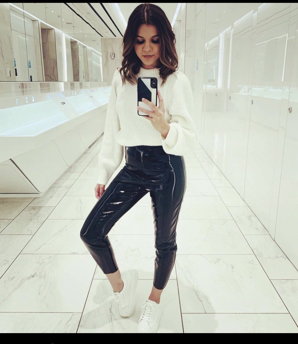 celebsinleather's tweet photo. The stunning @LaurenLayfield wearing pvc pants ππ₯π€π #pvcbabe #sexyinpvc #pvcleggings #wetlook https://t.co/fnL5TPrIlg