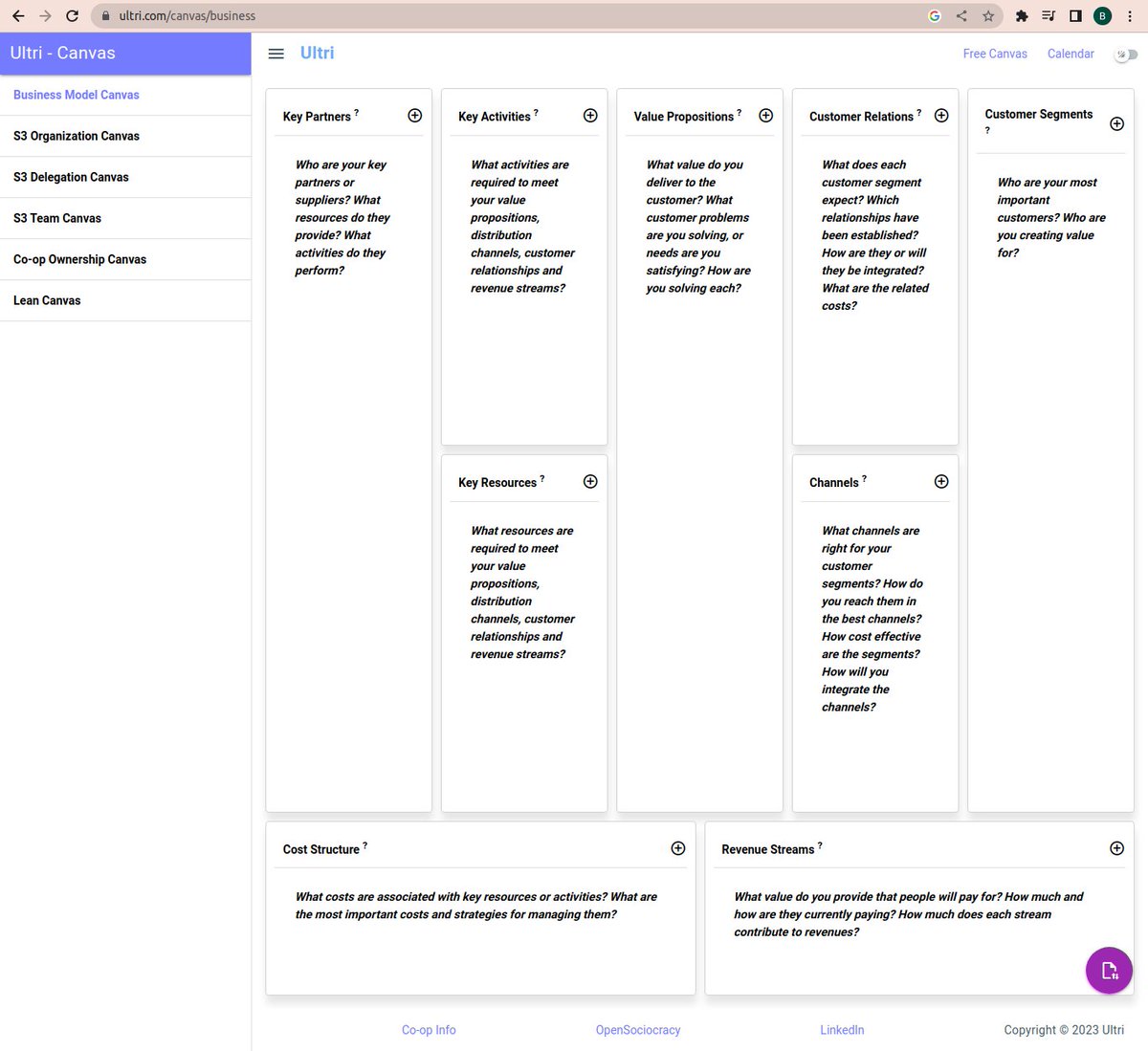 During our startup we struggled with many of the online busines canvases. Now we're sharing what we we beleive is a better solution.
ultri.com/canvas/business
#buildinpublic #startup #opensource #coop #canvas #planning #startups
