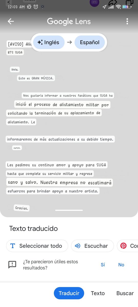 rkive_azul's tweet photo. Amigos que es esto 😭😭😭 estoy llorando 
#BTSARMY #SUGA https://t.co/rMDYnGe3QT