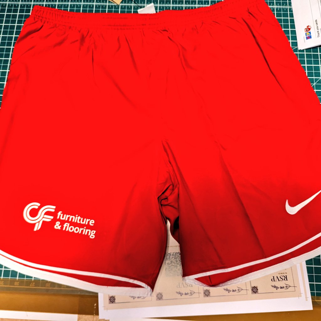 PPPCRglasgow's tweet photo. Football tracksuits, tops and shorts printed last week for @SUAFC league opening game.
Get in touch for more details
#Printing #Workwear #Printwork #Glasgow #Design #Stationary #Business #PPPCR #Banners #KitPrinting https://t.co/ENFuLqFU0R