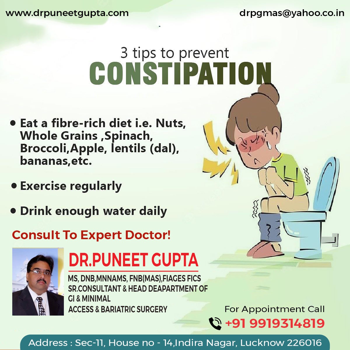 PuneetG50126492's tweet photo. β
Dr. Puneet Gupta
MS, DNB, MNAMS, FNB(MAS), FIAGES, FICS
Sr consultant and head Dept of Minimal Access, GI, Bariatric and Robotic surgery
#fistula #bariatricsurgery #generalsurgeon #roboticsurgeon #herniacauses #GITwitter #LaparoscopicSurgeon #piles #constipation https://t.co/9OS54NjXzL