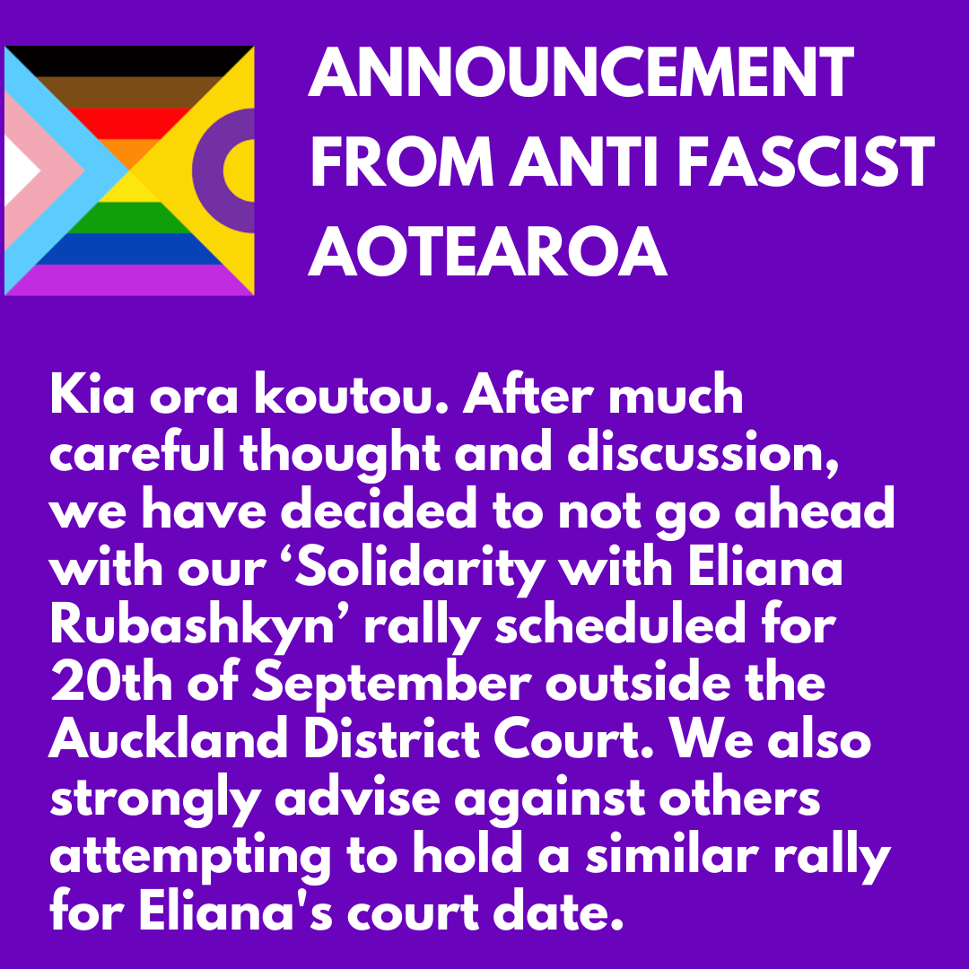 antifa_aotearoa's tweet photo. Kia ora koutou. Someone pointed out to us that the original design was difficult to read due to the font and low contrast between text and background. Here is an alternative and hopefully more accessible design. (We also have alt text available.) https://t.co/AAsGuvyuGk