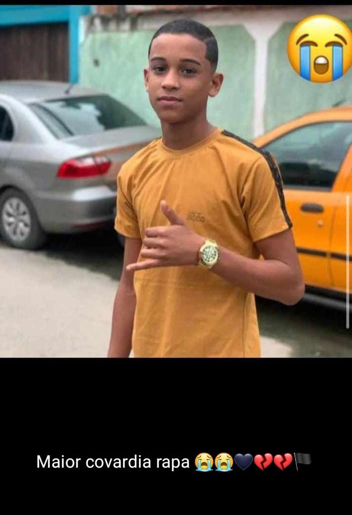 PenhaNewsRJ's tweet photo. Adolescente de 13 anos, identificado como Thiago foi morto na operação policial na Cidade de Deus.

Moradores acusam os policiais de matar o adolescente. Thiago NÃO tinha envolvimento com tráfico de drogas .

Deus conforte o coração dos familiares https://t.co/NgkXOdPvod