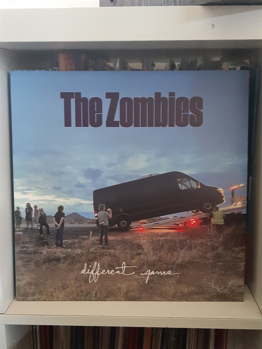 stevepez63's tweet image. Today's choice is the new release from #TheZombies with #DifferentGame the album sees #RodArgent and #ColinBlunstone in fine form. #RockSolidAlbumADay2023