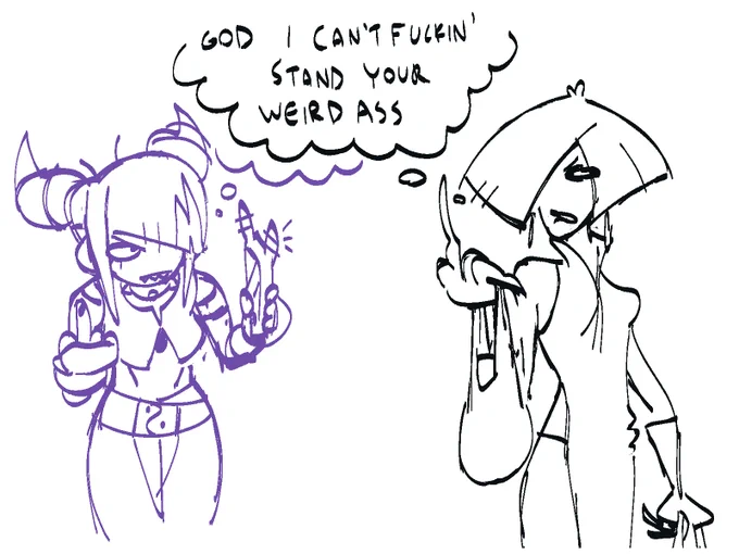 they would not be friends
