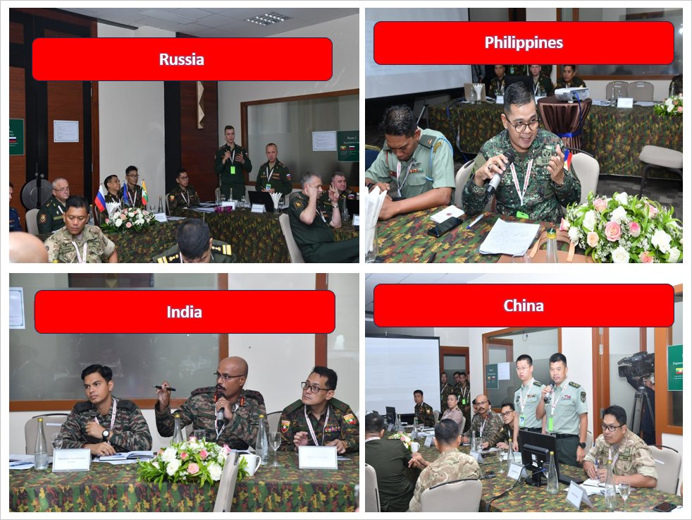 yesminejk's tweet photo. Active Participation of representative of @ASEAN at counter #terrorisms Table-Top Exercise #TTX.
#Myanmar #Russia #Philippines #China #India #Indonesia #Vietnam #Lao #Cambodia #Thai #Malaysia https://t.co/qyaw2OqoGr