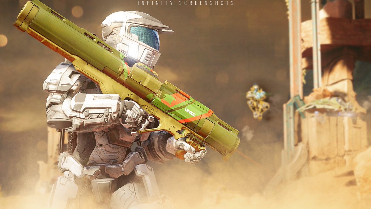 infinityLugia's tweet photo. “Rockets out!”
On the 152 grind, got this great shot of my Spartan.
@haruspis @Unyshek #Halo #Halo5 #HaloFanArt #HaloArt #HaloSpotlight #HaloScreenshot https://t.co/52A1AQTj1J