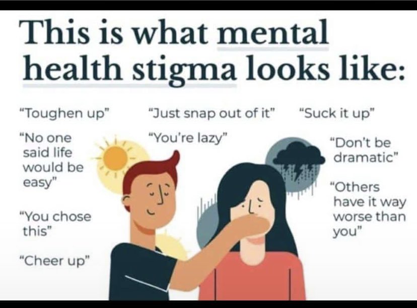 #mentalmonday
Stigma often prevents people from seeking treatment, which can isolate them even more and worsen their mental wellbeing.
#mentalhealthawareness #mentalhealthmatters #mentalmonday #mentalhealthsupport #mentalillness #depression #anxiety #seekhelp #emotionalwellness