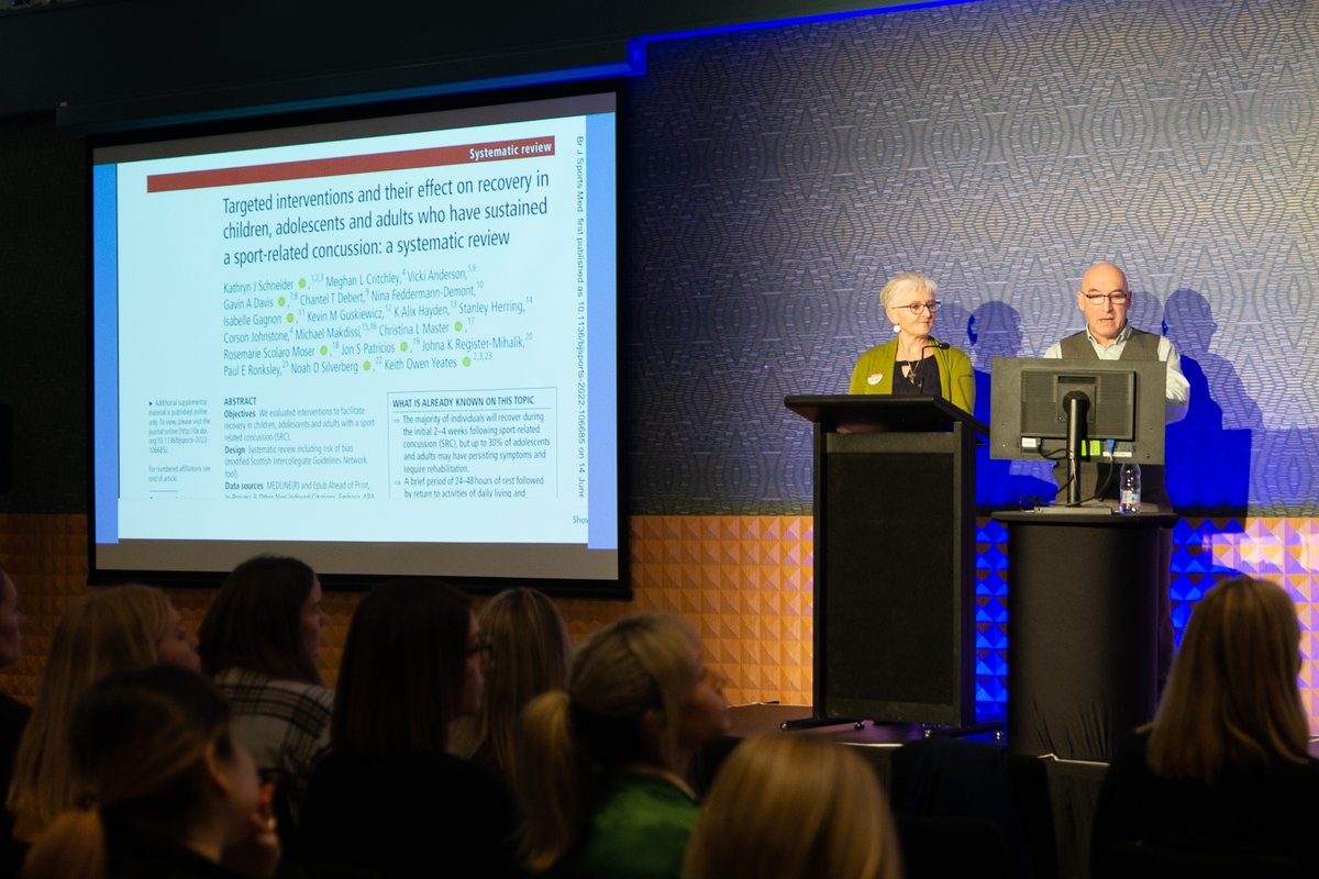 DustyQuinn1's tweet photo. Thanks @ActivePlusNZ for the invite to talk on concussion management. A great day out with @nzbronaghquinn. This paper by @Kat_Schneider7 and co. endorses the use of targeted intervention in concussion management. We just share the message. https://t.co/uuTVjieNx0