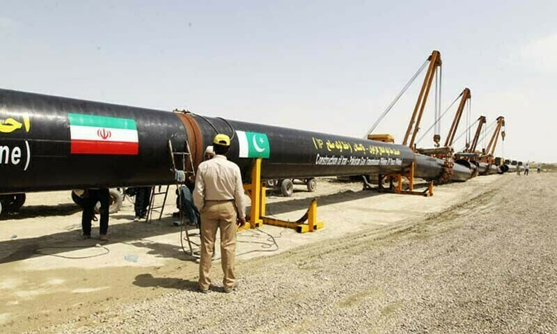 SAnPerspective's tweet photo. Just IN:— Pakistan requests #Iran to suspend contractual obligation on Iran-Pakistan gas pipeline project due to external factors.
— Pakistan suspends gas storage project with Iran under Gas Sales and Purchase Agreement #GSPA due to #US sanctions, despite cold storage for decade. Iran disputes suspension.