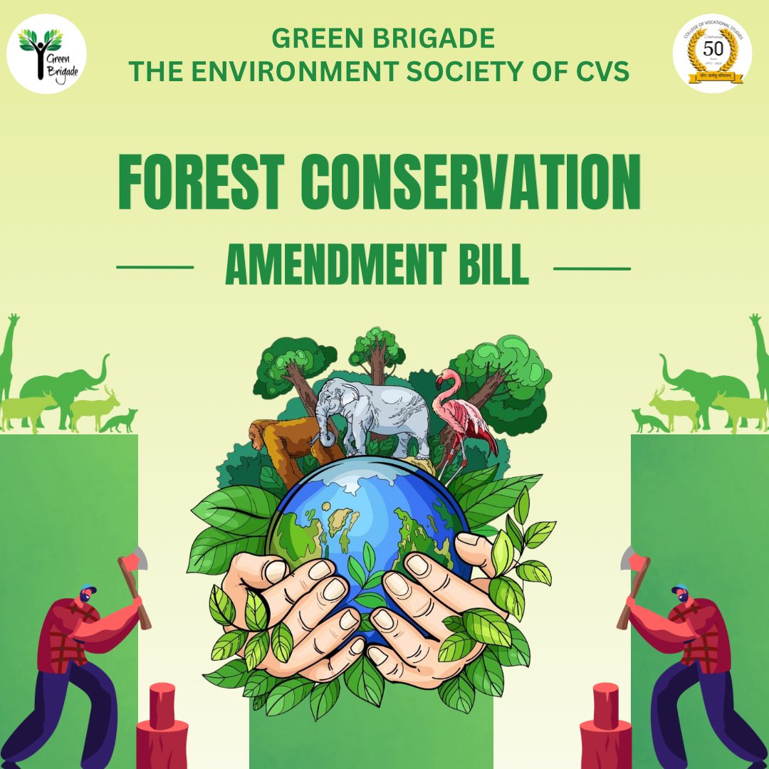 _GreenBrigade's tweet photo. Protecting our forests, empowering communities, and promoting sustainability - the Forest Amendment Bill 2023 aims to safeguard our natural heritage. 🌳🌿 #ForestAmendmentBill #Conservation #Sustainability #EmpoweringCommunities https://t.co/uqKDhyJx4D