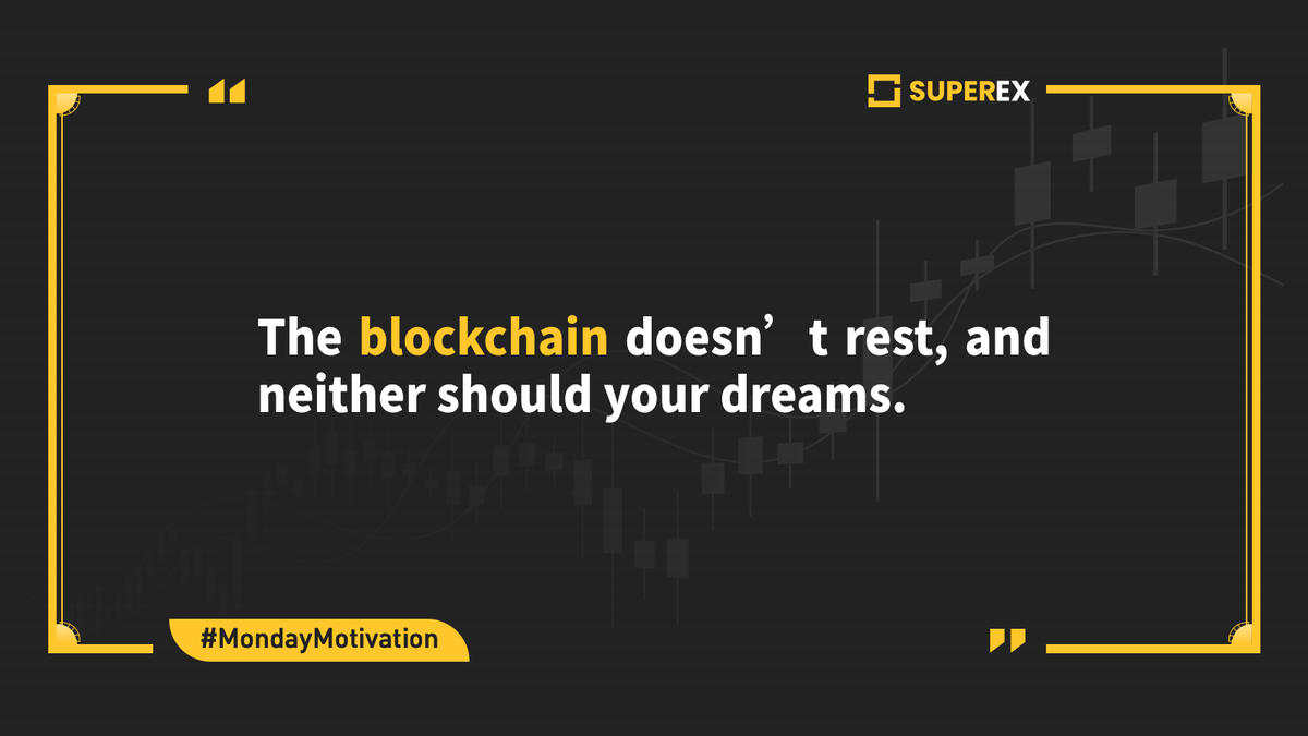 #SuperEx #MondayMotivation ☀️