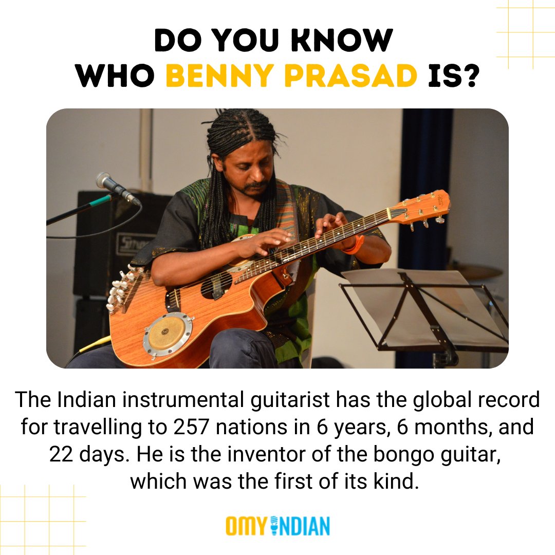 omyindian's tweet photo. His achievements have gained him recognition on a global scale. 🇮🇳🎶🌏

#omyindian #bennyprasad #indianmusicians #gospelmusician #indian #india https://t.co/JfhnBXPHQz