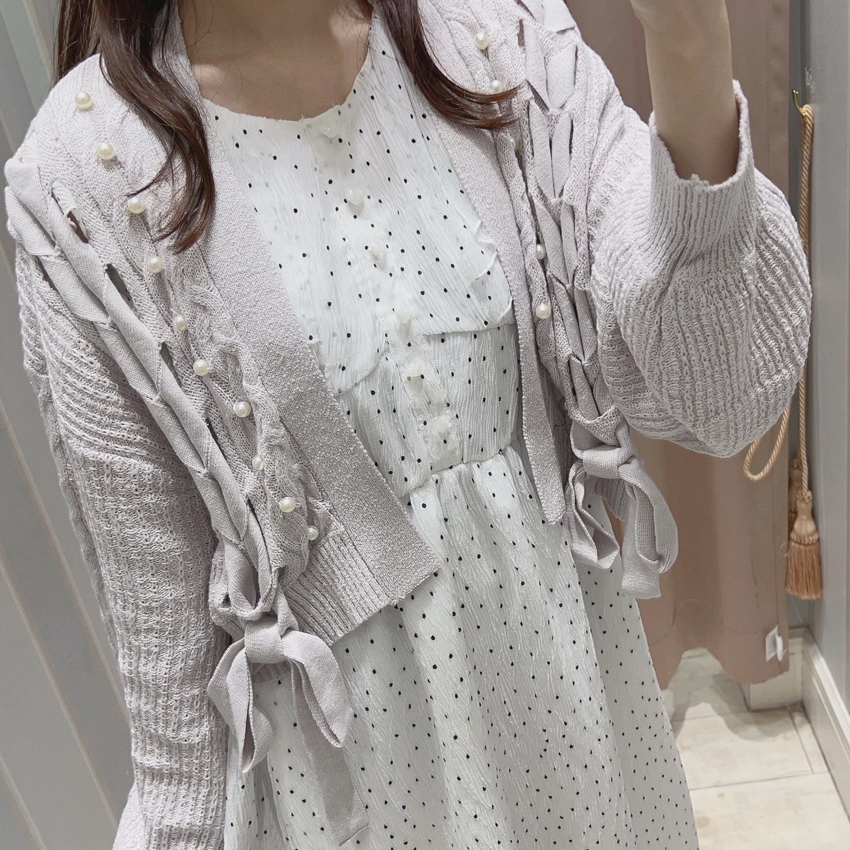 evelyn レースアップリボンボレロ evelyn على X: 
