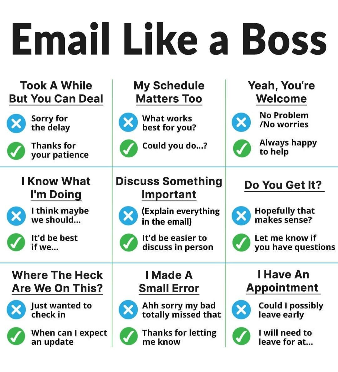 Email like a boss :