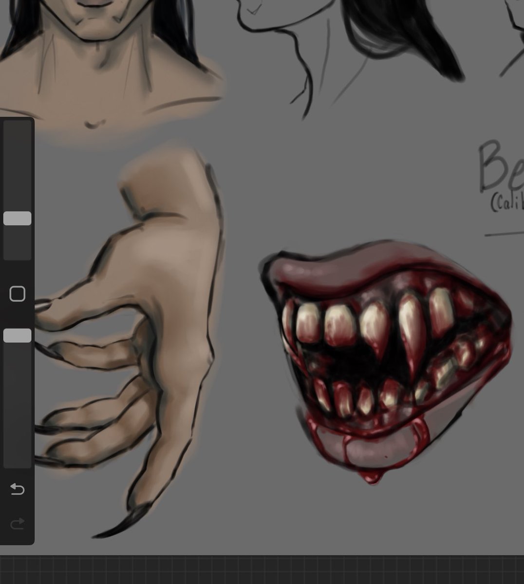 18frogstall's tweet photo. CW: BLOOD

Can y’all tell which part of this I most enjoyed rendering? #wip https://t.co/dKWCkSGO3y