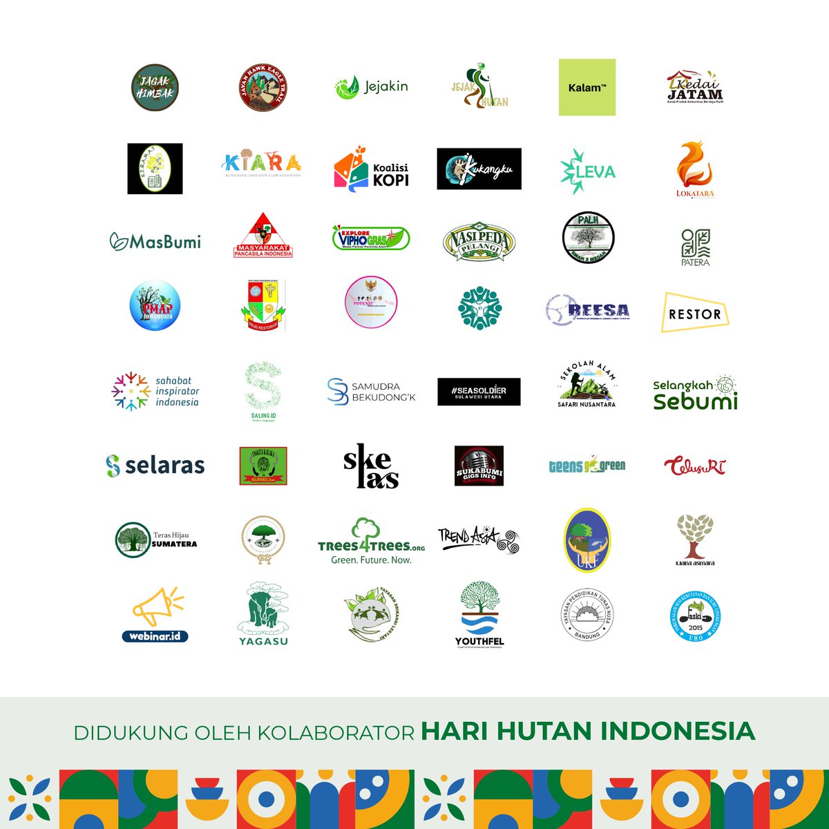 andrechris_id's tweet photo. Rayakan Hari Hutan Indonesia dengan caramu, aksi kecilmu akan sangat berdampak. Yuk, kunjungi website https://t.co/k6rFq4PR0N untuk temukan aksi menarik dalam merayakan hari spesial ini.
Jaga Hutan, Jaga Iklim.

#JagaHutanJagaKita #HariHutanIndonesia2023 #HariHutanIndonesia https://t.co/UNa119HwDP