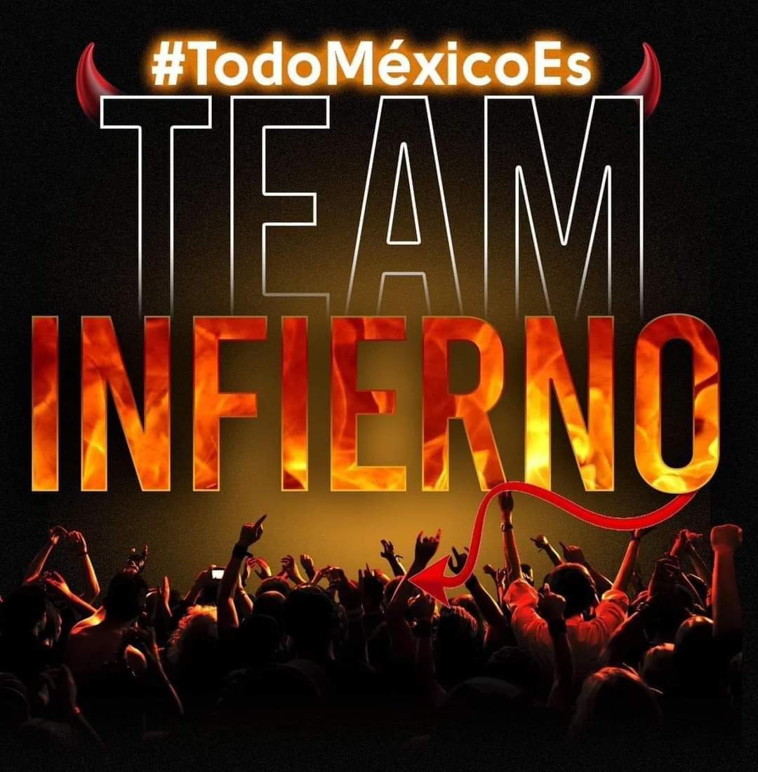 kika_avalos11's tweet photo. #TeamInfierno podrá haber más temporadas, pero ningún team como #TeamInfierno #TeamMayer #TeamPoncho #TeamWendyGuevara #TeamNicola #TeamEmilio #TeamApio #LaCasaDeLosFamososMexico https://t.co/jEt85xk6PL