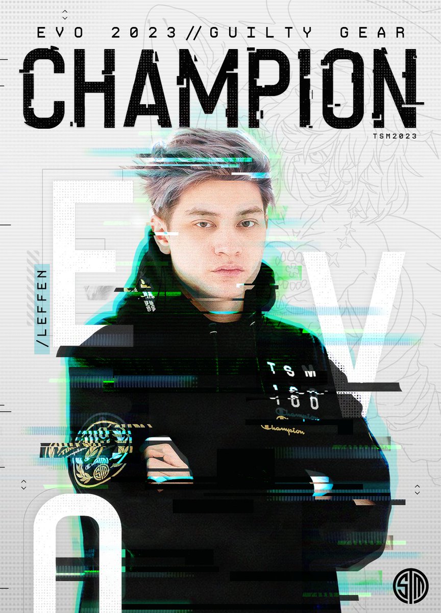🏆 THE TWO-TIME EVO CHAMPION 🏆 @TSM_LEFFEN IS YOUR EVO 2023 GG STRIVE GRAND CHAMPION