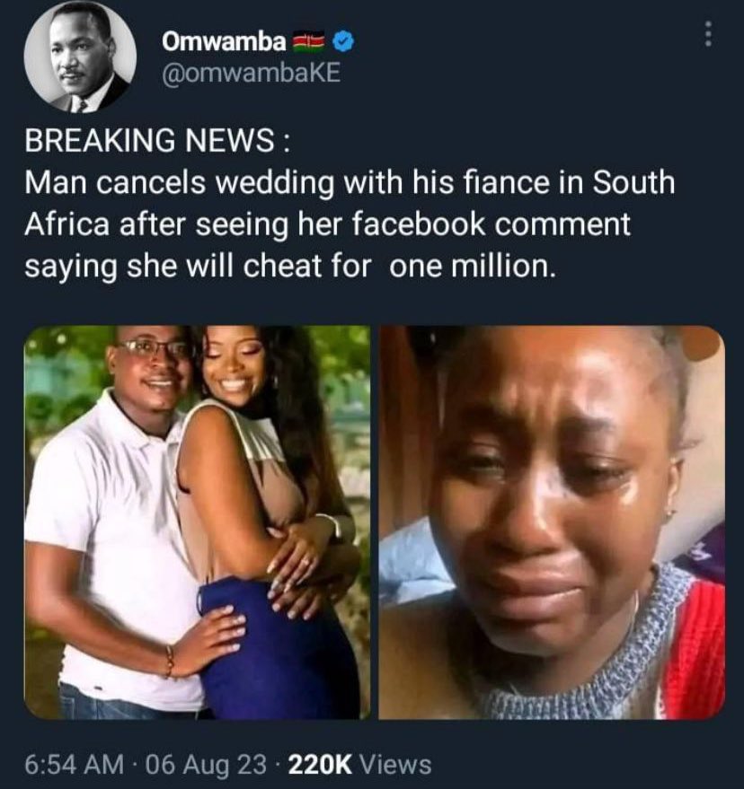 sicklemotivator's tweet image. @omwambaKE take a look at this video and tell me why you attached my picture to your baseless story, this is insane and I need justice.
#twitterabujacommunity #police @PoliceNG #defamationofcharacter #bringyourtweetdown @SavvyRinu @AishaYesufu @DrOlufunmilayo @Auntyadaa #rtweet