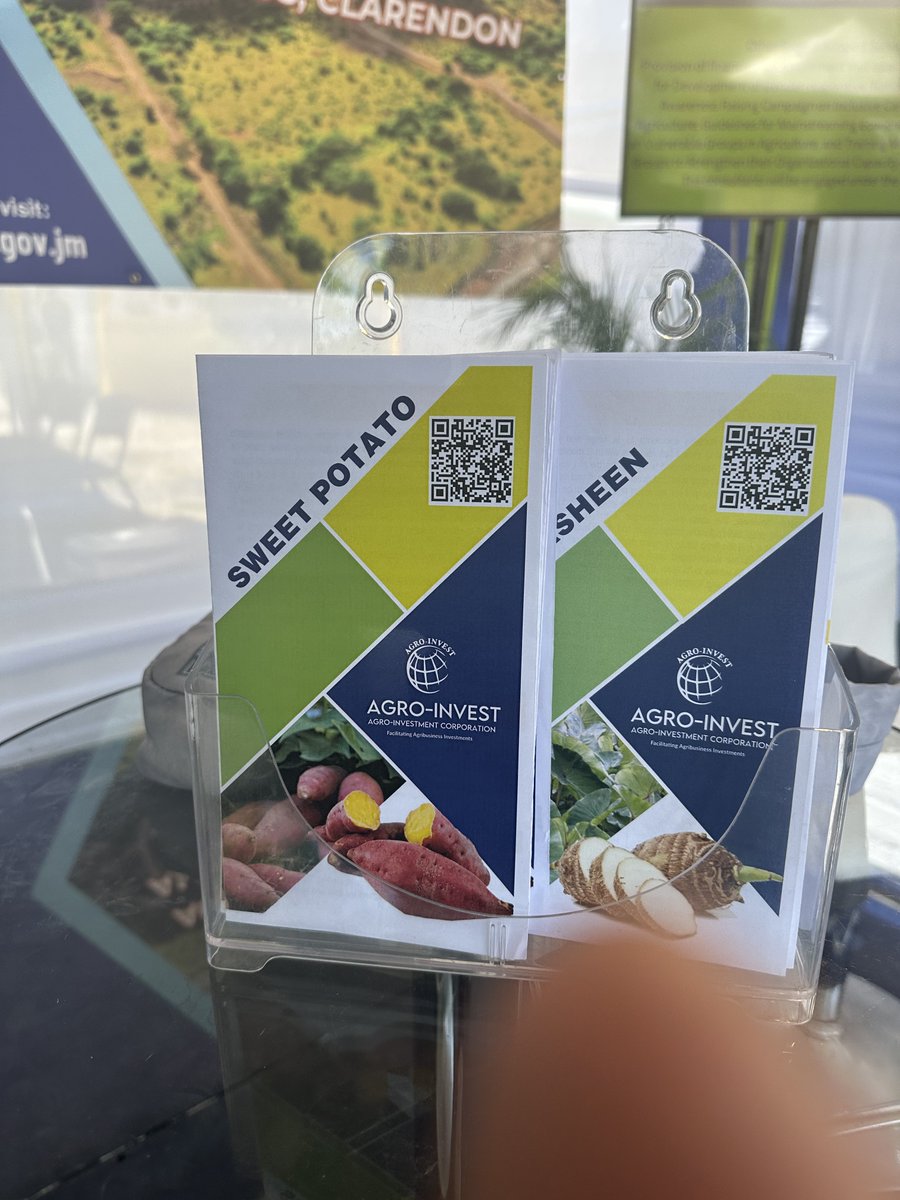 VLScully's tweet photo. AgroPark Client @RenRickhi checked in to get the latest updates from @AgroinvestJA #faceofFOOD at our Denbigh Agricultural Show Booth. @DenbighAgriJa Make sure to stop by. https://t.co/wvADM1tVtN
