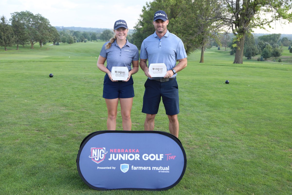 Mixed Division Top-Finishers 🏆 

1️⃣ Olivia &amp; Justin Lovegrove -9
2️⃣ Ella &amp; James Wright -4
3️⃣ Reese &amp; Jesse Gloystein -2

The Lovegroves made 7 birdies and 2 eagles during their round. 🔥 

@FarmersMutualNE | #AdultJunior