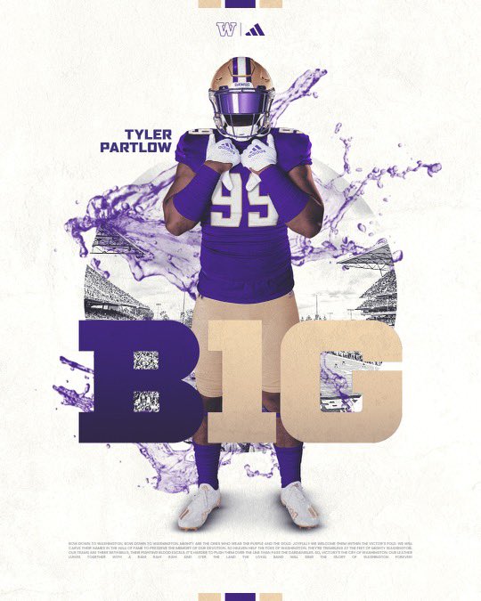 PartlowTyler26's tweet photo. Appreciate the love from @UW_Football https://t.co/VcEbDtVLFX
