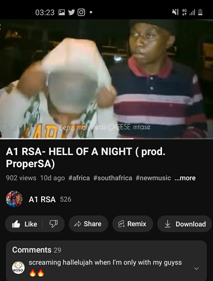 A1RSA_'s tweet photo. 902 Views in 10 days . #hellofanight 👽🔥🔥🔥🔥

Check this dope visuals I shot, directed and edited by myself 
https://t.co/eGJ5midyCS

#hiphop 
#Maftown #guluva https://t.co/oMRKVrhNPM