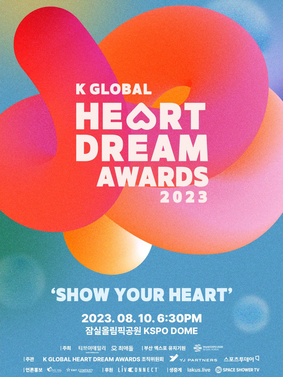 skpblive's tweet photo. [LIVE] 2023 K GLOBAL HEART DREAM AWARDS
• 🗓️ Aug 10, 2023
• 🕕 6:30PM KST

● Line-Up (1/2):
Stray Kids
Taeyong (NCT)
ATEEZ
ITZY
THE BOYZ
ZEROBASEONE
STAYC
ENHYPEN
ZICO
Kim Jaehwan
Seulgi
TREASURE
BOYNEXTDOOR
fromis_9
KARD
Paul Kim

🖥️ Link Stream: https://t.co/bjxROnVc6u https://t.co/N83IENHvJI
