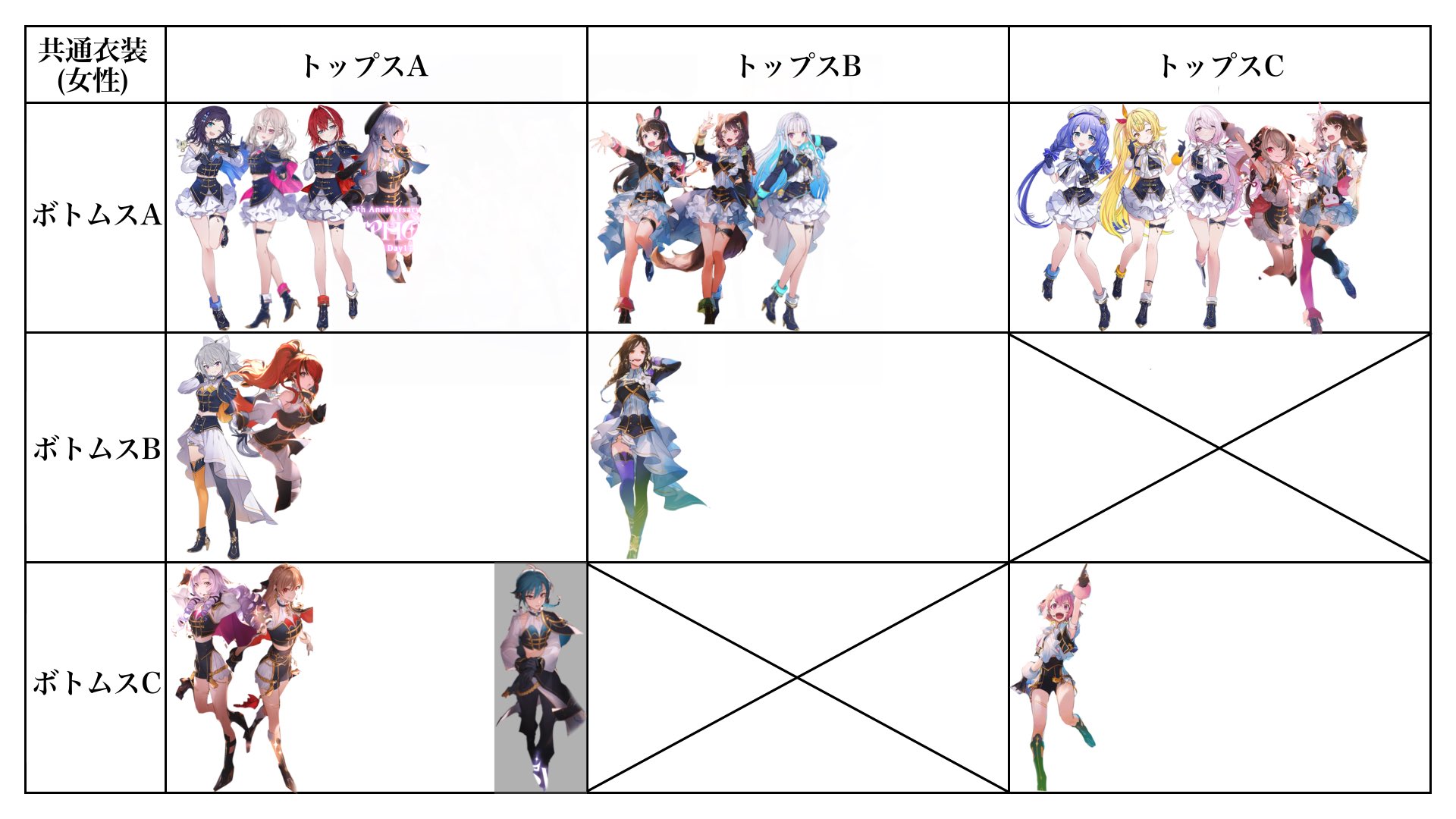 【A様】にじさんじ　える　共通衣装 にじさんじ える パペット 共通衣装 - メルカリ