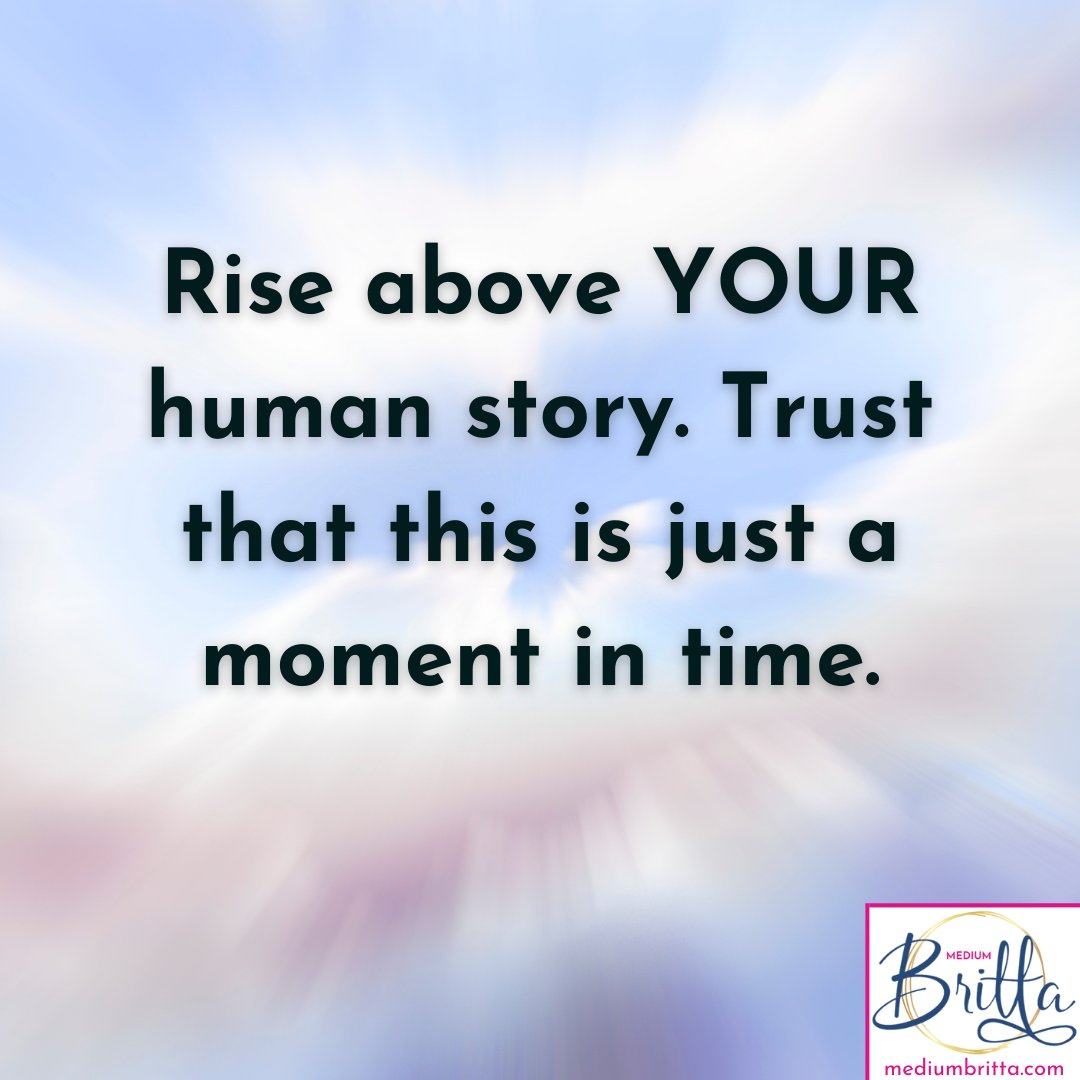 We are all living our human story. When you let emotions get the best of you, rise above it and take a breath. This is a journey of love and growth. Trust. #JourneyToGold #mediumbritta #trust #JOURNEY  #love #psychology #spiritblossom  #energy #SaturdayVibes #humanity