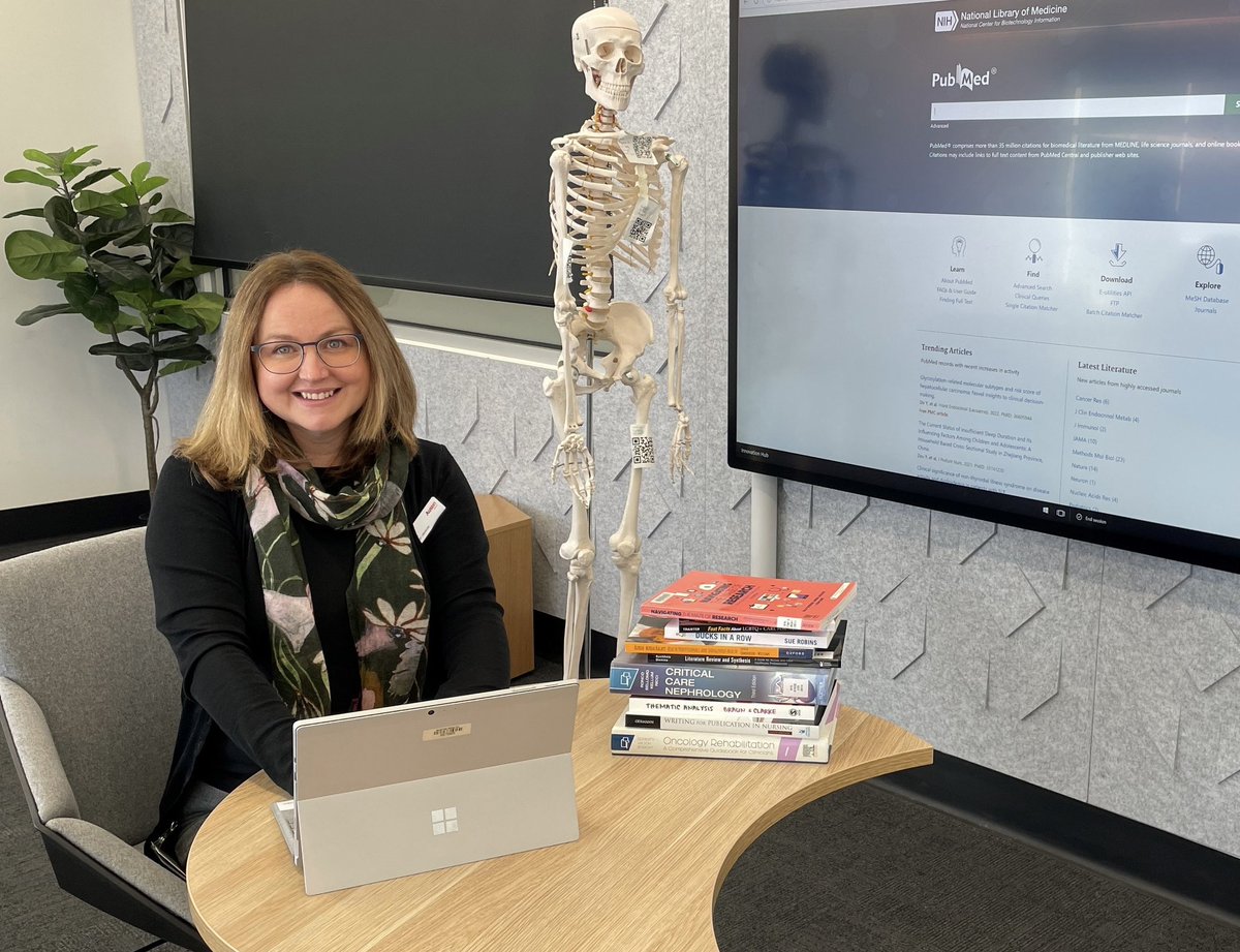 Meet Austin Health’s Chief Librarian, Elizabeth Harris! Liz leads a team of five specialised medical librarians to provide high-quality information resources to support the Austin community in evidence-based practice, research and learning bit.ly/3QttHdO