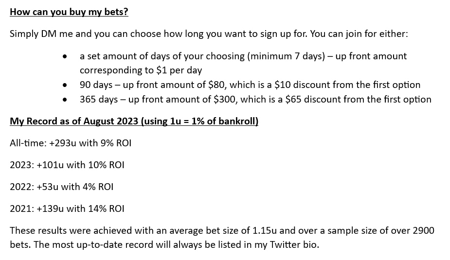 JHTbets's tweet photo. Everything you need to know regarding my bets: https://t.co/leqT0ZNoLe