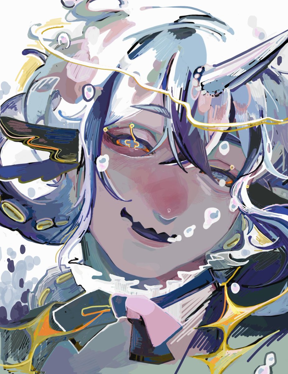 neri_asyati's tweet photo. A huge thank you to @/HARUSAME37EDAKE 🥺✨
I am SO in love with their art style gRrrRR
#nerillust #envtuber https://t.co/iv29QURXis