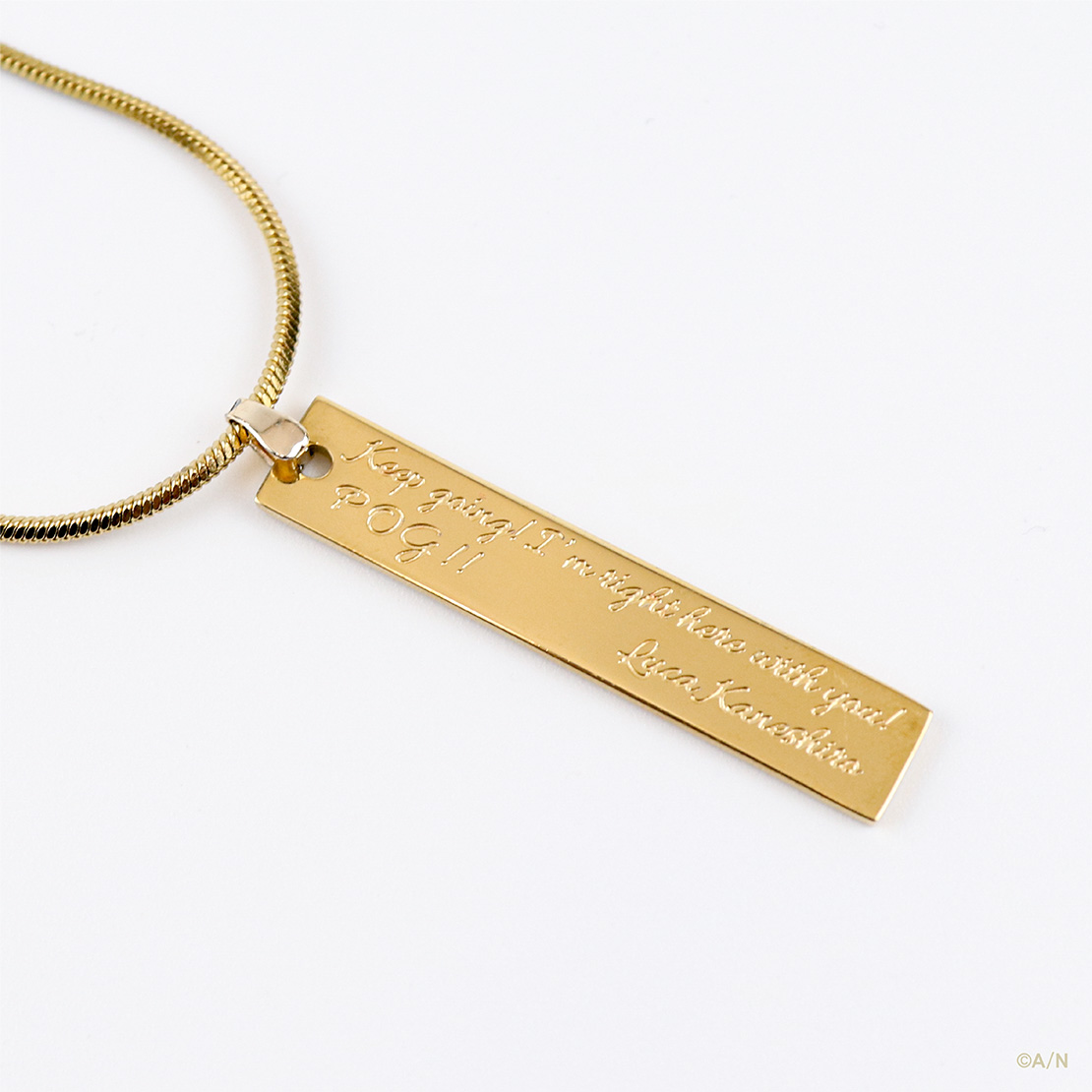 NIJISANJI_World's tweet photo. 【🎊Luca Kaneshiro Celebration🎊 merch intro-2】

Luca's iconic accessories are now available for YOU to wear!🎉
Feel the POG power as you adorn these stunning necklaces💫
Don't forget to check out the special message from Luca on the backside!💬 

🔻Store:
https://t.co/hy7Ewfpkyy

#NIJISANJI_EN