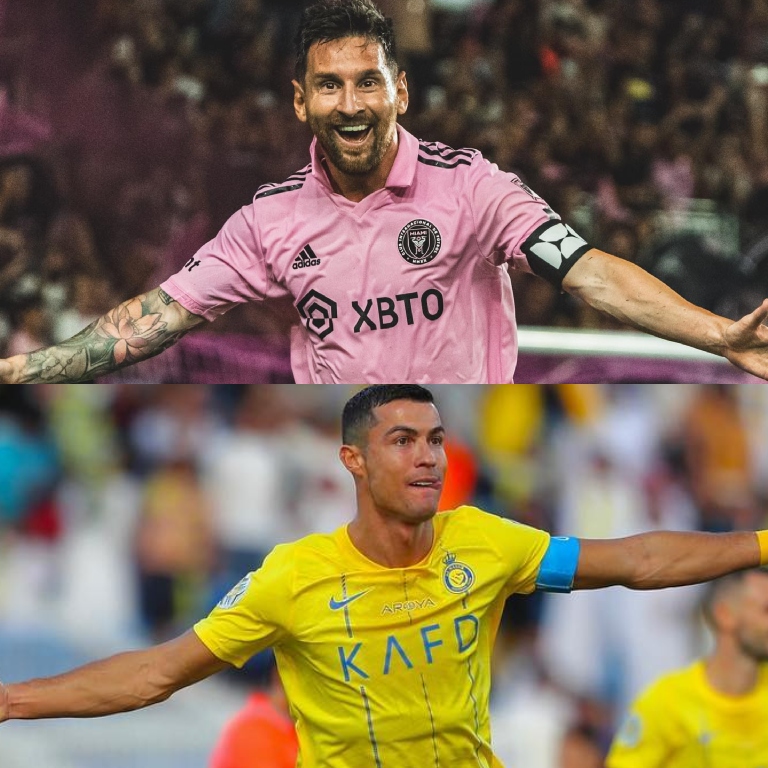 InvictosSomos's tweet photo. ➤ Lionel Messi hoy marcó un golazo con Inter Miami.
➤ Cristiano Ronaldo hoy marcó un golazo con Al Nassr.
➤ Lionel Messi es el líder goleador de la Leagues Cup.
➤ Cristiano Ronaldo es el líder goleador del Campeonato de Clubes árabes.

No importa quién sea tu favorito, a estos monstruos solo se les puede admirar, respetar y reconocer.

Disfrutemos tanto como podamos porque cada vez faltan menos funciones. 

LOS MÁS GRANDES.