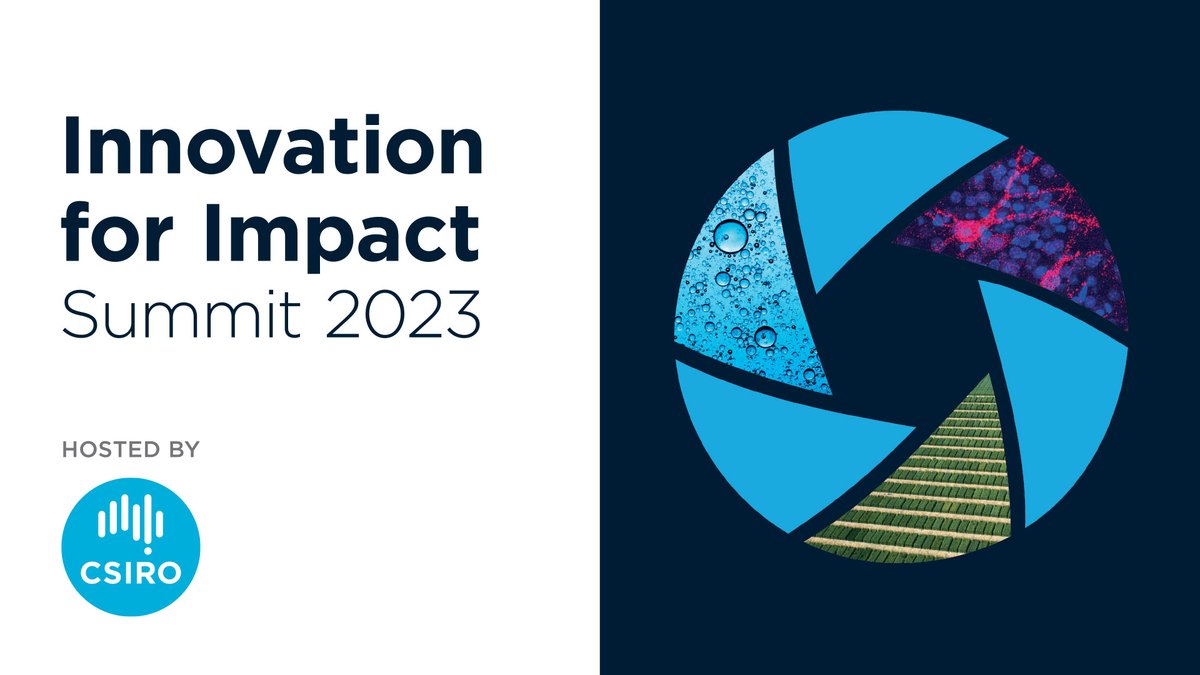 How do we solve some of Australia’s biggest challenges? On 29 Aug, <a href="/CSIRO/">CSIRO</a>'s Innovation for Impact Summit in Brisbane is bringing together sectors to explore how mission-oriented innovation is being for complex challenges. Some limited places available via events.csiro.au/Events/2023/Ju…