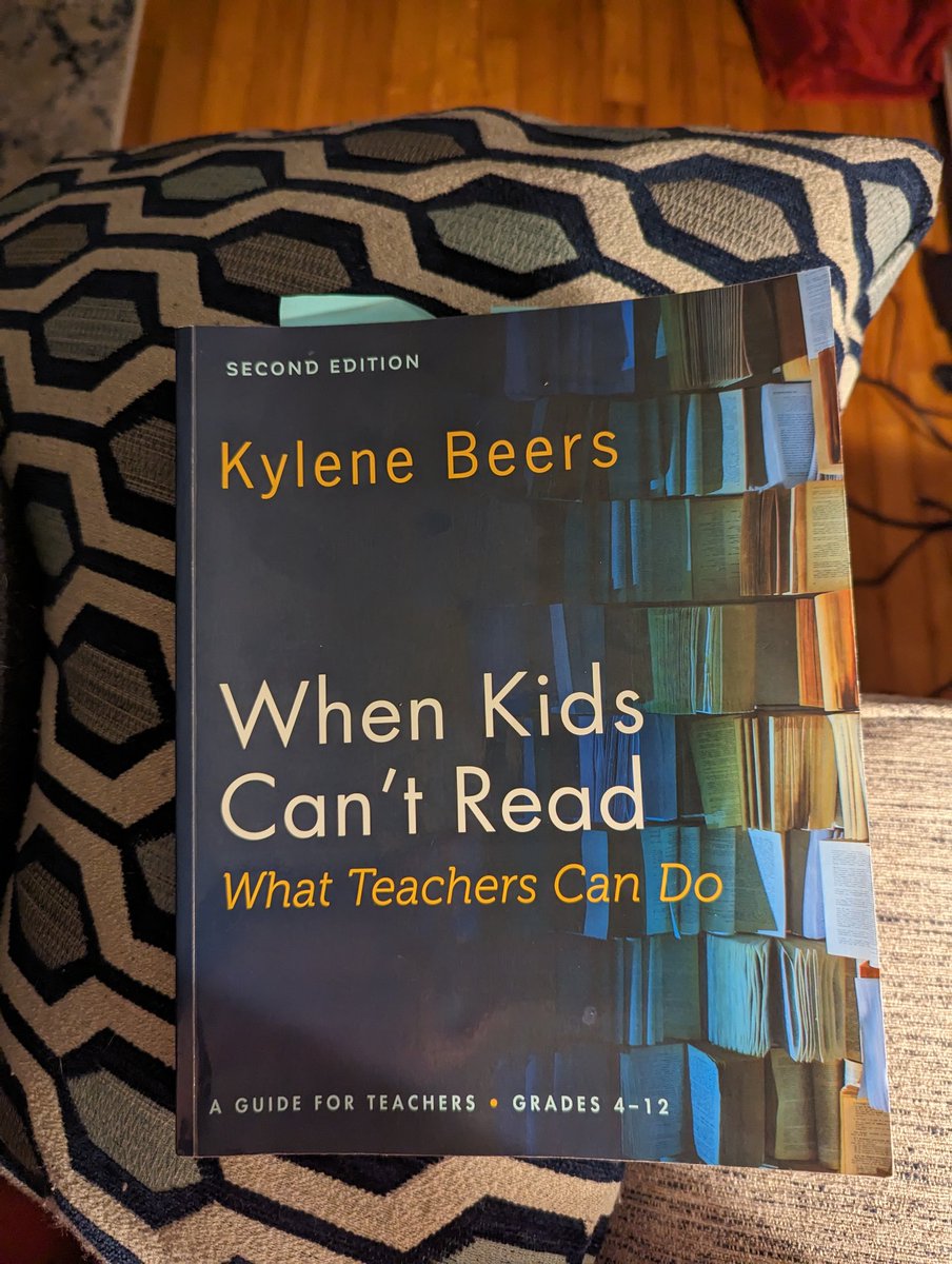 Kathryn Gehrsitz (@katgehr) on Twitter photo Book #️⃣1️⃣9️⃣ of summer ✅
I can't believe I've waited so long in my career to read this, but I'm grateful for the second edition to put this on my radar. A classic example of right book, right time. I really hope I can live up to the way it's inspired me in the fall.
<a href="/KyleneBeers/">Kylene Beers</a> Book #️⃣1️⃣9️⃣ of summer ✅
I can't believe I've waited so long in my career to read this, but I'm grateful for the second edition to put this on my radar. A classic example of right book, right time. I really hope I can live up to the way it's inspired me in the fall.
<a href="/KyleneBeers/">Kylene Beers</a>