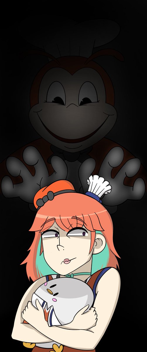 FlossContainer's tweet image. Jollibee wants to take over KFP 
#KFPicasso #kfp