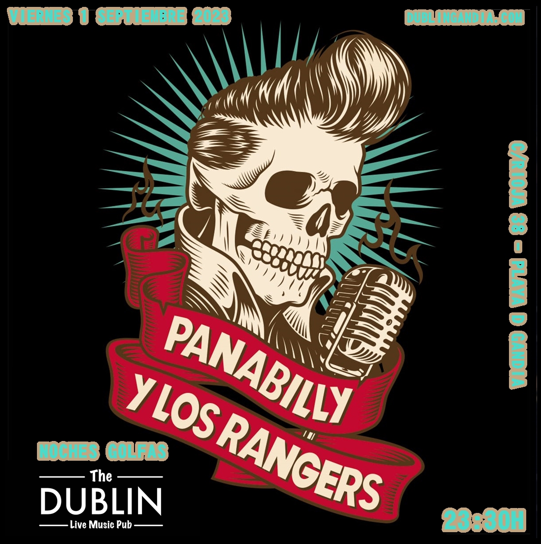 NOCHES GOLFAS «PANABILLY Y LOS RANGERS»
dublingandia.com/concierto/noch…