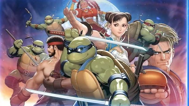 FGC_Daily's tweet image. TMNT X STREET FIGHTER 6 - Official Art by SHINKIRO!
