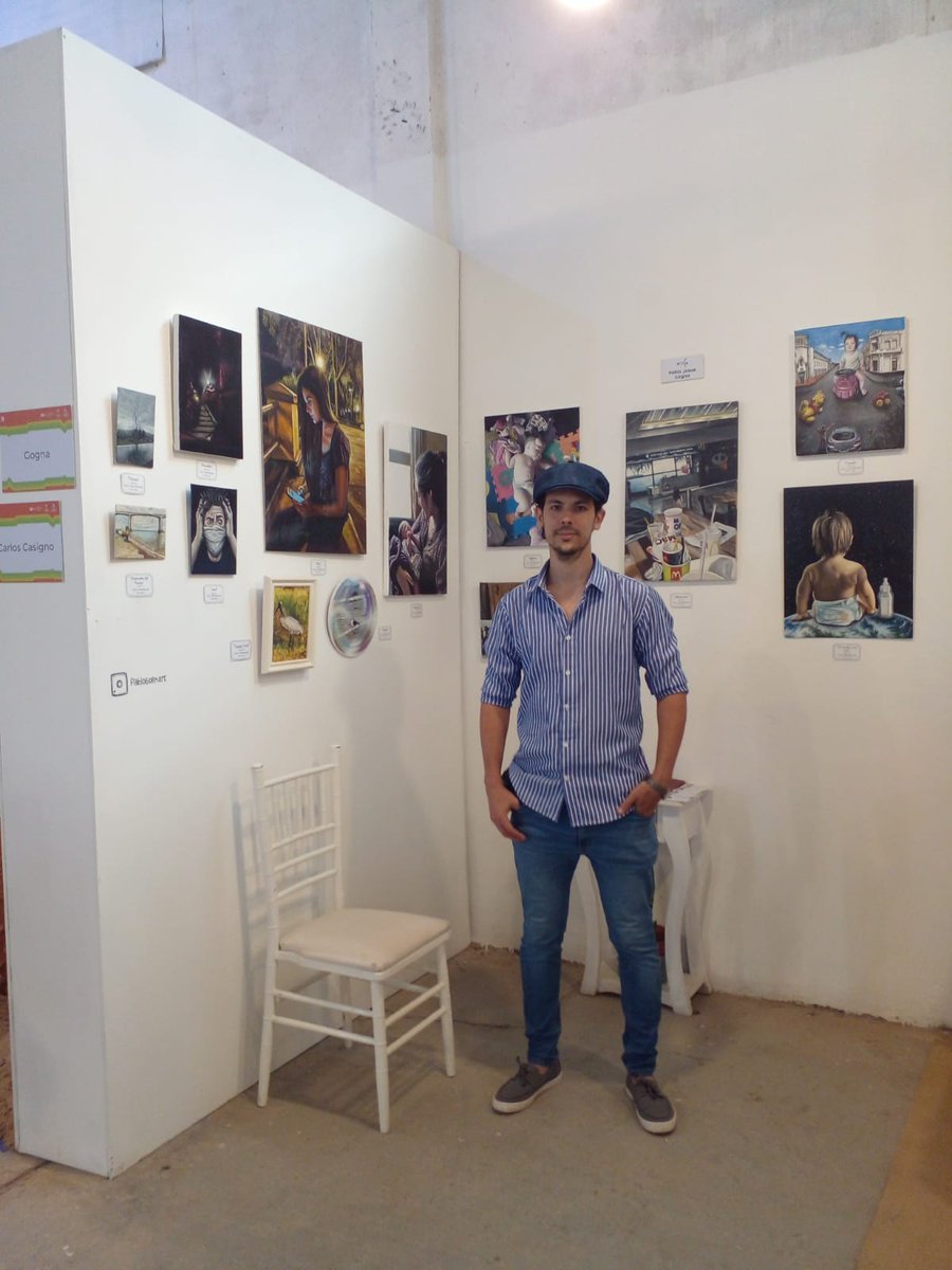PabloGogna's tweet photo. Recuerdo de la #feriadeartearteco2023 https://t.co/nWybXenX3k