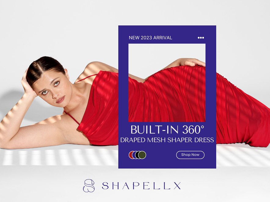 Ruched Shaping Dress - Shapellx Reviews - Powered By Mom