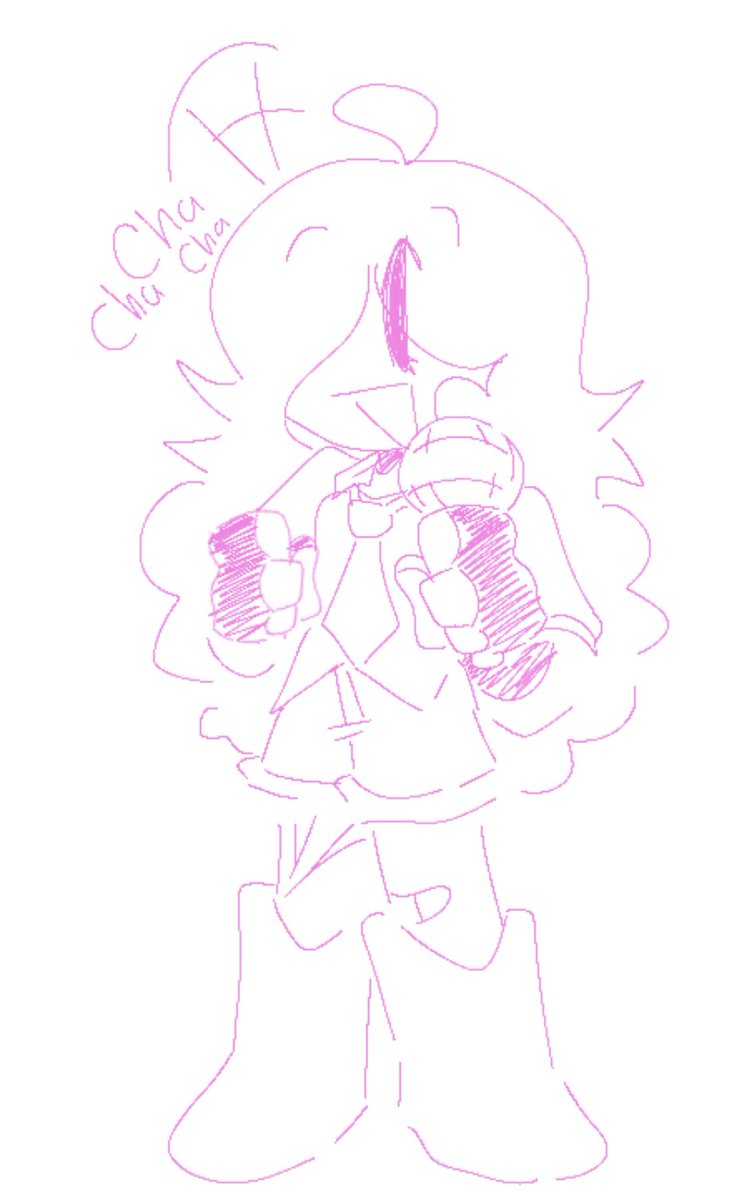 Saren_5ari's tweet image. Cha Cha Cha ^^! #Cloudfnf #fnfcloud #fridaynightfunkin