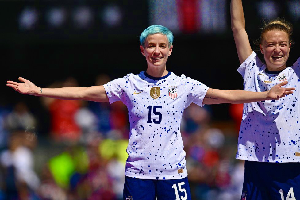 Thank you so much Megan Rapinoe for your wonderful leadership and advocacy for women’s rights. You have the heart of a champion and you represented your country beautifully.