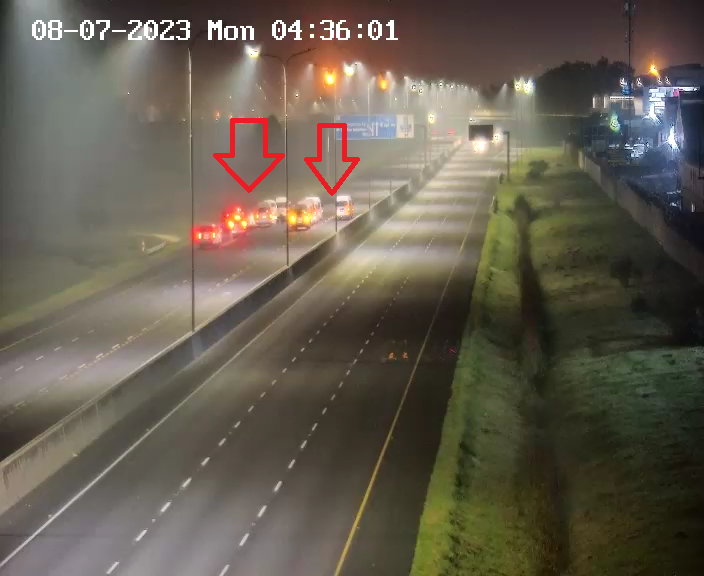 CapeTownFreeway's tweet photo. #Protest_Action: N2 Inbound after Borcherds Quarry, All lanes open, expect delays. #SpeedKillsFacts https://t.co/jRjHJmDTZH
