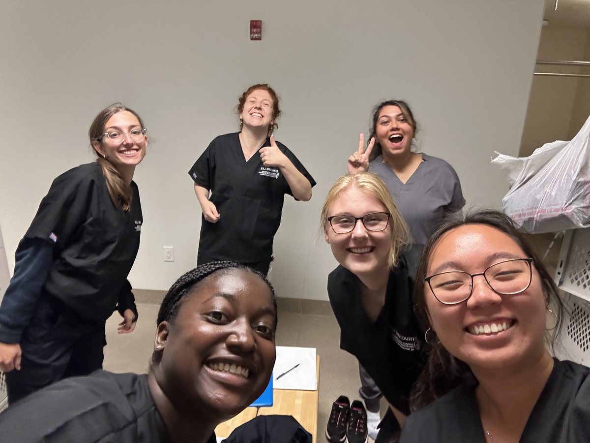 First week of medical school ✅ <a href="/ZuckerSoM/">Zucker School of Med</a> #MedEd #medicalschool
