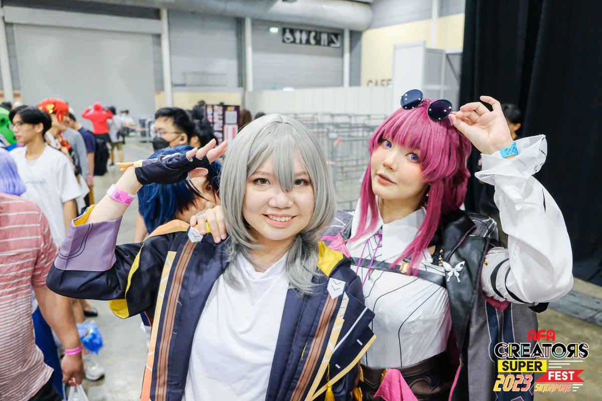 animefestasia's tweet photo. #afacsf #afacsf23 Did you all have fun at our BIGGEST Cosplay Hub ever?! https://t.co/0BZKUNNQss
