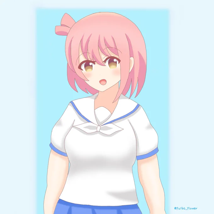 8月7日は花名の日! 今年もこの日がやってきました。  #花名の日 #花名の日2023 #スロウスタート #風花お絵かき